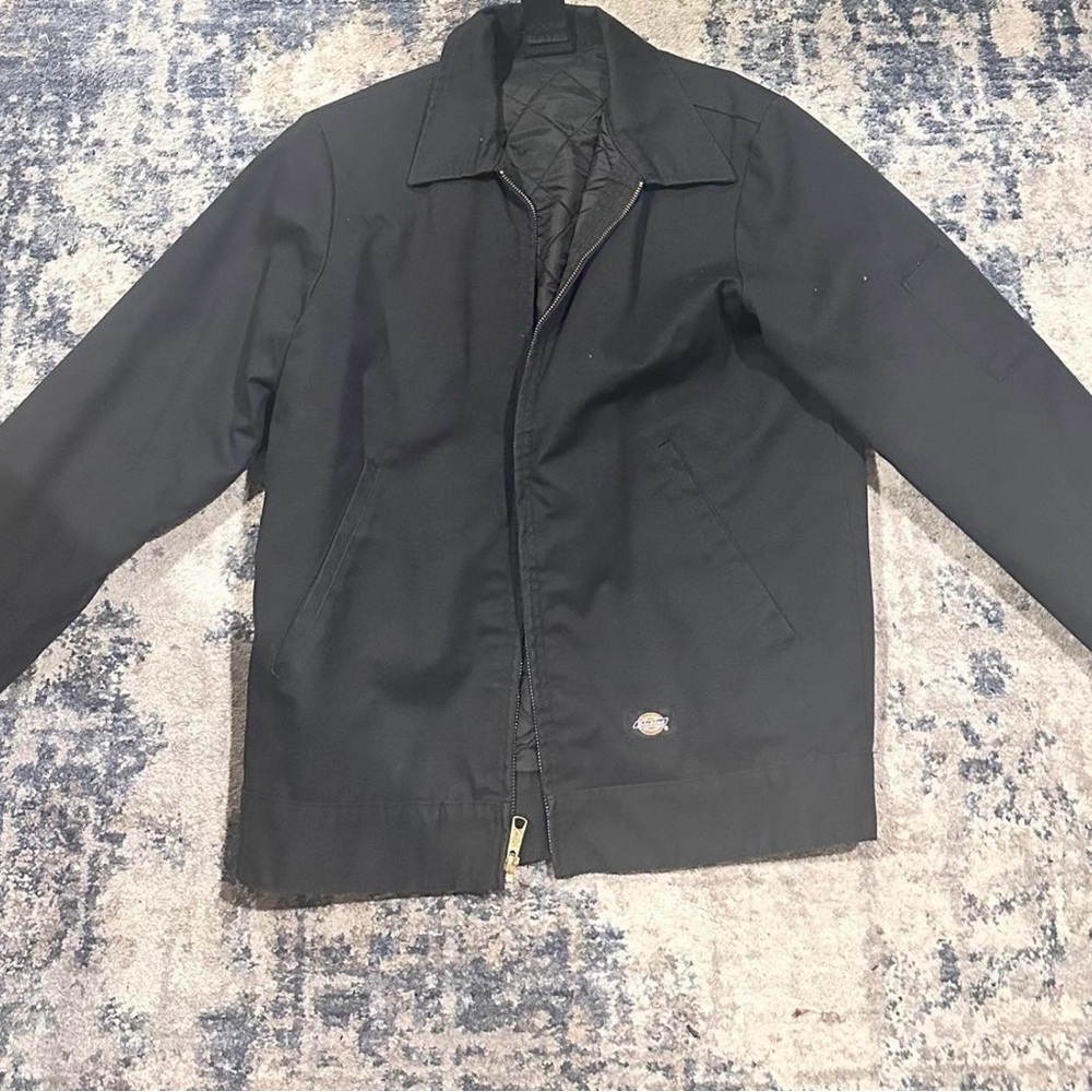 Dickies lined Men's Eisenhower Black Jacket (Small)